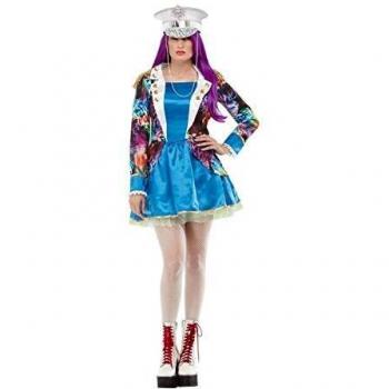 Smiffy's Dress Smiffys vestido de fiesta, multicolor, M-UK Size 12-14 61040M