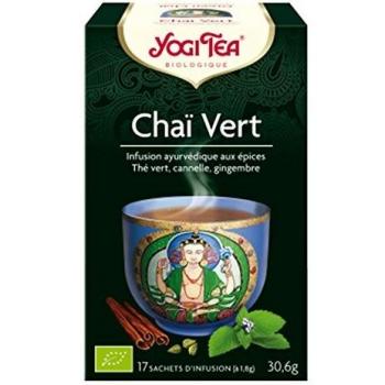 Yogi tea - YOGI TEA - The - CHAI VERT x17 Noir