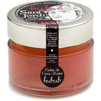 Bubub Mermelada - Gelée de Sant Jordi Cava y Rosas - 175 gr