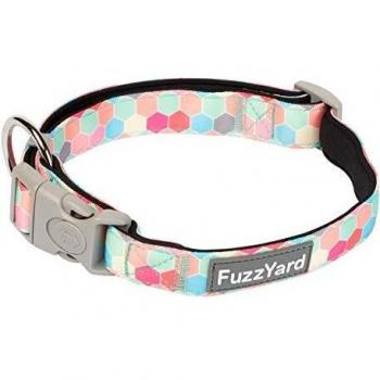 FuzzYard Collar de Perro The Hive, L, Multicolor