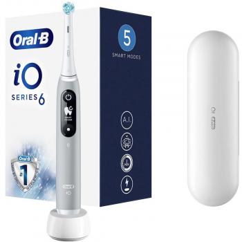 Cepillo eléctrico Oral-B iO 4210201381686 con tecnología de cepillado giratorio, color gris