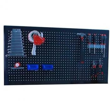 Panel Herramientas Antracita 1200x400 mm con 8 Ganchos - Simon Rack