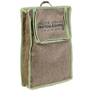 Saco Reutilizable para Frutas y Verduras - Conservación Eco Concept - 30 x 46 x 3 cm - Textil de Poliéster