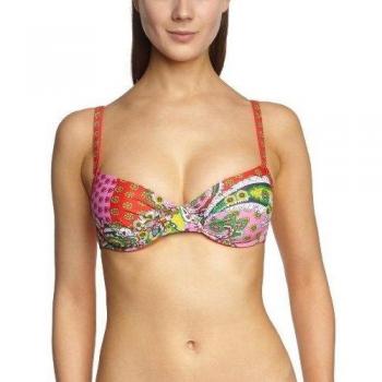 Schiesser - Parte superior del bikini para mujer, talla 90B