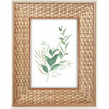 Marco de Fotos DKD Home Decor Natural Madera Madera MDF 26,5 x 2,5 x 32 cm - Bixoto.com