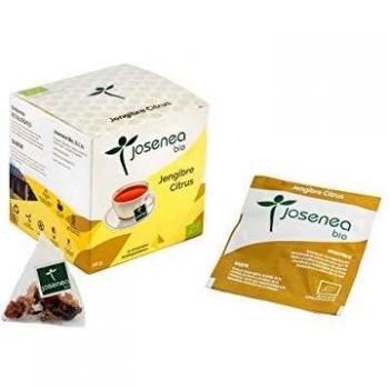 Josenea Jengibre-Citrus 10Piramides Ensobradas Bio - 1 Unidad