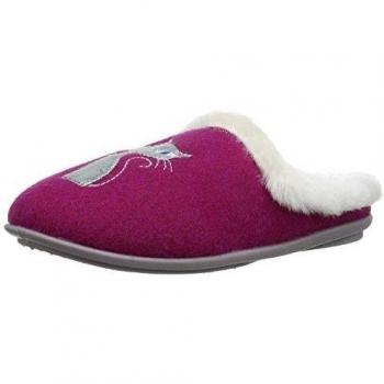 Lotus Briallen - Zapatillas de casa de sintético mujer, color rosa, talla 40