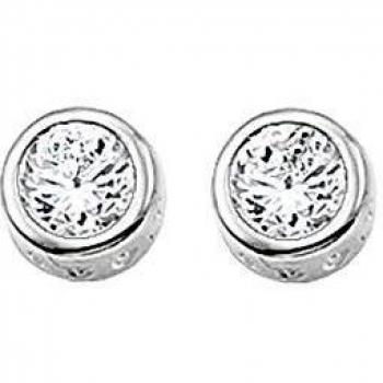 Thomas Sabo SCH150037 - Pendientes para mujer de plata 925 con circonitas blancas y talla brillante