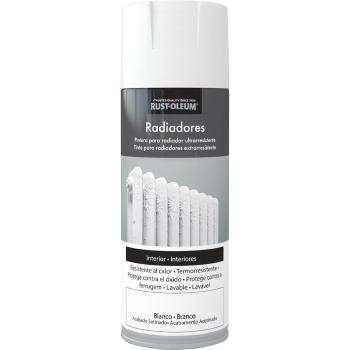 Pintura Spray Radiador Blanco Satinado 400 Ml - XYLAZEL - 4013133