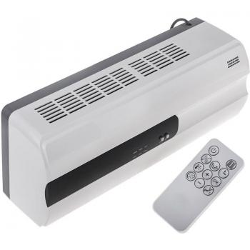 Calefactor split cerámico de aire de pared 1000/2000 W blanco con mando a distancia
