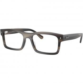 Ray-Ban RX5435F Asian Fit 8404 Men's Eyeglasses Tortoiseshell Size 56 (Frame Only) - Blue Light Block Available