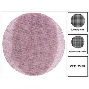 Disco Abrasivo Abranet Ø 225 mm Grano 180 - Pack de 25 Piezas - Mirka