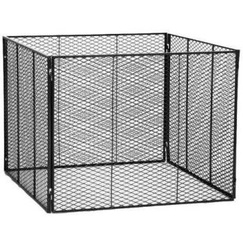 Rewwer-Tec 200004406 - Recipiente galvanizado para compost
