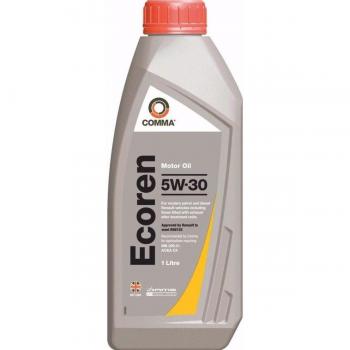 Aceite de motor COMMA ECOREN 5W30 1L, tipo: aceite de motor, características: viscosidad 5W30, capacidad 1 litro