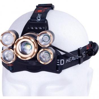 GreenIce Luz Frontal Wanjiru 10W XPE + 4 x 3W COB Aluminio/ABS