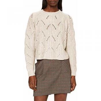 Only Corin suéter, Gris (Pumice Stone Pumice Stone), 38 (Talla del Fabricante: Small) para Mujer