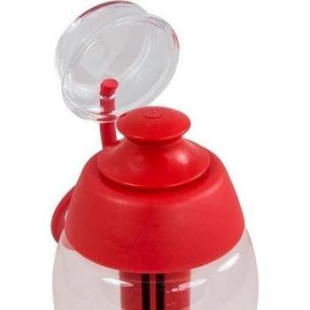 Botella Filtrante DAFI 0,3L con Filtro de Carbono Rojo