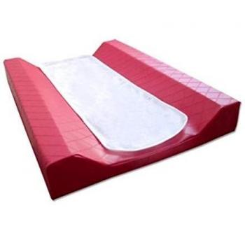 Plastimyr 5083511 - Vestidor acolchado + toalla, color burdeos