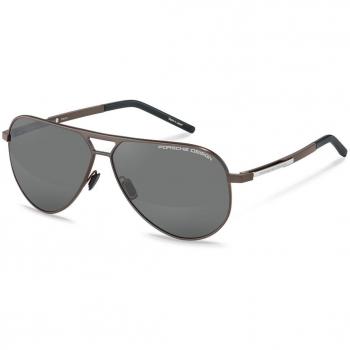 Porsche Design P8942 Polarized D Men's Brown Sunglasses 63mm