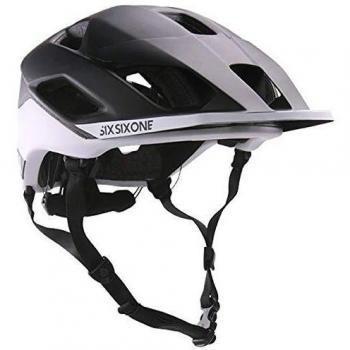 Sixsixone Evo AM Patrol Casco, Black/White, M de l