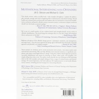 Motivational Interviewing for Offenders: Engagement and Rehabilitation Guide