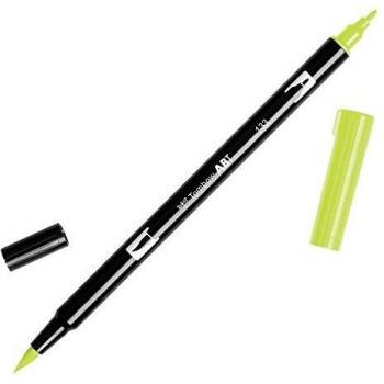 Tombow - Rotulador de punta doble, color verde