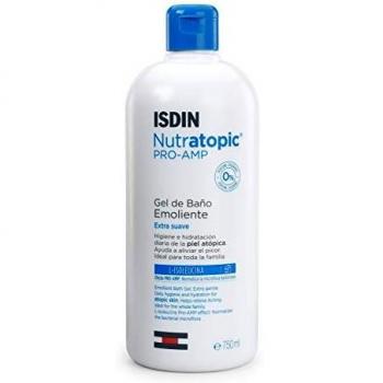 Isdin Nutratopic Pro-Amp Emollient Shower Gel for Atopic Skin 750 ml