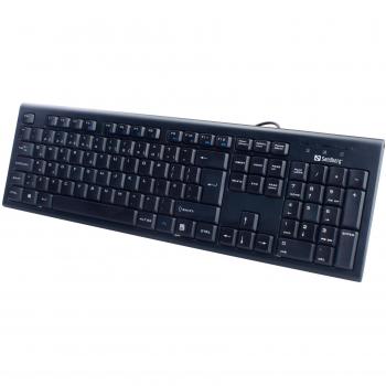 Sandberg Teclado de Oficina con Cable USB Nord, 631-10