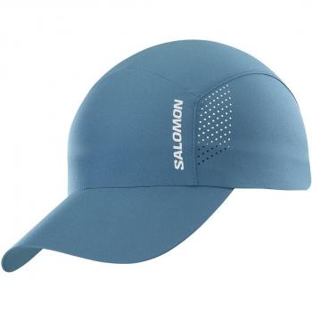 Gorra de running unisex Salomon Cross Cap Azul