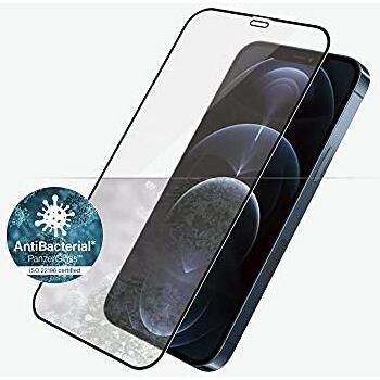 PanzerGlass Apple iPhone 12 Pro Max Screen Protector - Edge-to-Edge, Black