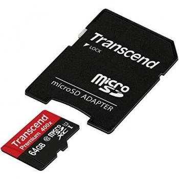 Transcend 64GB microSDXC/SDHC Class 10 UHS-I 600X
