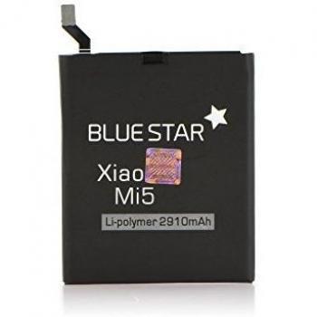 Blue Star Premium - Batería de Li-Ion litio 2910 mAh de Capacidad Carga Rapida 2.0 Compatible con el Xiaomi M5