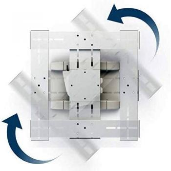 Soporte de pared SMS Icon Flipster para pantallas LCD/LED de hasta 55 pulgadas, giro 180°, color blanco