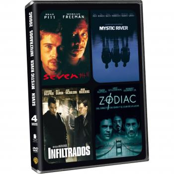 Pack: Seven + Mystic River+ Infiltrados + Zodiac [DVD]