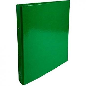 Carpeta de anillas Iderama A4 4 anillas lomo 30mm verde oscuro