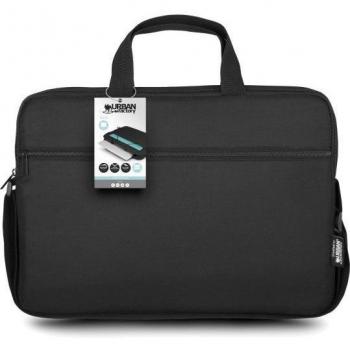 Urban Factory 15.6 Black Laptop Sleeve and Toploading Laptop Case