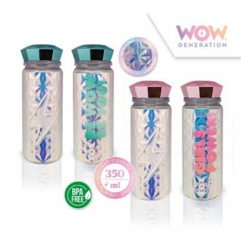 BOTELLA GLAM 350ML WOW GENERATION
