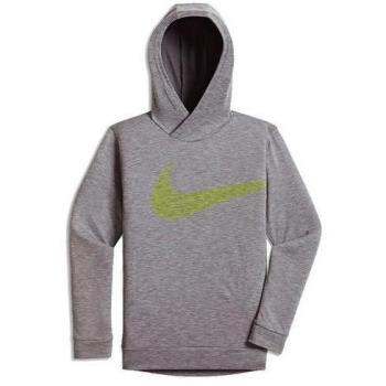 Nike Boys' Breathe Training Hoodie, Color COOL GREY/WHITE, Talla S