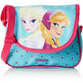 Disney New Wonder Jr. Frozen Bolso Bandolera, 2.5 Litros, Color Azul