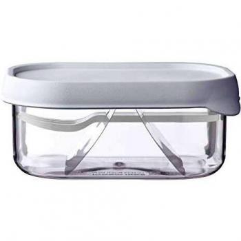 Mepal - Fiambrera para fruta Campus, plástico, Blanco, 11.3 x 8 x 5 cm