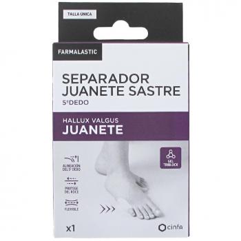 Farmalastic Separador Juanete Sastre 5º Dedo T.U 1ud