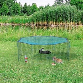 Trixie Outdoor Run with Net, Green