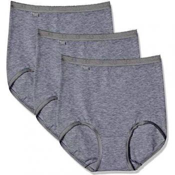 Sloggi Basic+ Maxi 3p, Braguita para Mujer, Gris