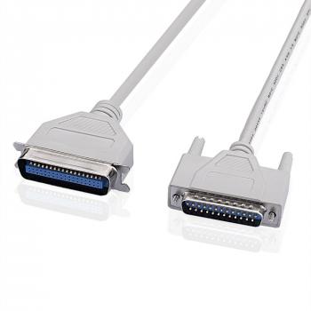 SIENOC LPT Impresora paralela 25 Pines DB-25 Macho a CN36 36 Pines Hembra Cable IEEE1284 2.7m