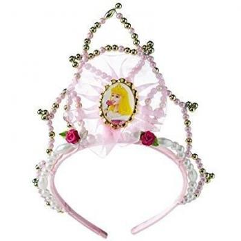 Princesas Disney - Tiara de Bella Durmiente, color rosa, Talla única