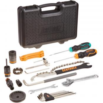 IceToolz Essence - Kit de Herramientas, Color Negro, Talla M