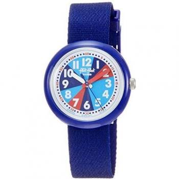 Flik Flak Reloj Analógico para Unisex Niños de Cuarzo con Correa en Tela FPNP032
