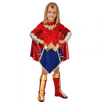 Ciao Wonder Woman Costume Bambina Originale DC Comics