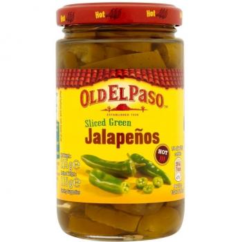 Old el Paso Sliced Jalapenos Comida Preparada - 220 gr
