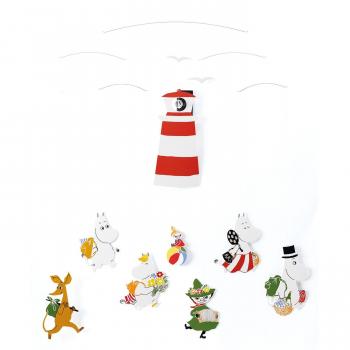 Flensted Mobiles Moomin 2014 Móvil, Acero, Multicolor, 55x50 cm
